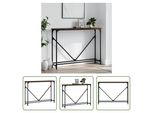 The Living Store Tavolo Consolle Look Rovere Marrone 102X22,5X75 Cm Materiale In Legno