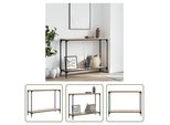 The Living Store Consolle In Rovere Sonoma 101X30,5X75 Cm Materiale A Base Di Legno