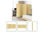The Living Store Paravent Hell Natur 165X400 Cm Bamboo