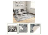 The Living Store Tappeto Lavabile Multicolore 160X230 Cm Antiscivolo