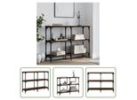 The Living Store Tavolo Consolle Look Rovere Marrone 100X29X75 Cm Materiale A Base Di Legno