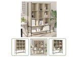 The Living Store Libreria Rovere Sonoma 102X30X141,5 Cm Materiale In Legno