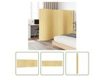 The Living Store Paravent Hell Natur 165X600 Cm Bamboo
