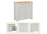 The Living Store Madia Grau The Living Store Madia Grau 79 X 35 X 81 Cm