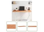 The Living Store Piano D'appoggio 100X50X2,5 Cm Rettangolare In Legno Massiccio Di Faggio