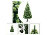 The Living Store Albero Di Natale Artificiale Pieghevole Con Supporto 240 Cm