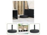 The Living Store Supporto Per Ombrellone Per Palo Ø38/48 Mm 25 Kg Rotondo