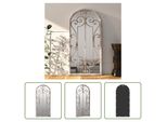 The Living Store Specchio Colori Sabbia 100X45 Cm Ferro Per Interni