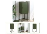 The Living Store Credenza OlivgrüN 36X39X107 Cm Stahl
