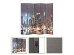 The Living Store Divisorio Pieghevole 200 X 170 Cm New York Di Notte