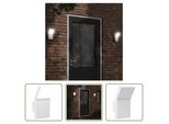 The Living Store Applique Da Esterno A Led In Alluminio Pressofuso Bianco