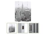 The Living Store Divisorio Pieghevole 160 X 170 Cm New York Di Giorno In Bianco E Nero