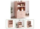The Living Store Madia Rosa 67X39X107 Cm Acciaio