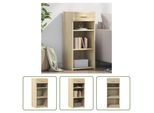 The Living Store Credenza Rovere Sonoma 40X42,5X93 Cm Materiale In Legno