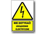 Non Toccare I Dispositivi Elettrici - Cartellone 148X210 Cartello Di Avvertimento Per La Salute E La Sicurezza