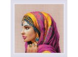 Kit Riolis Per Il Punto Croce Contato "Amazing Women. Medio Oriente"", 30X30Cm"