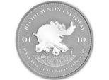 Moneta D'argento Da 1 Oz Ottifant 2023 Ottirand Otto 1 Oz D'argento 999 Da Collezione