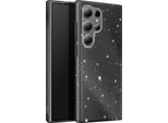 Avizar, Custodia In Silicone Scintillante Per Samsung S24 Ultra - Ultrasottile E Antiurto, Nero