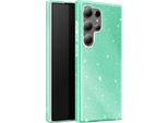Avizar, Custodia In Silicone Scintillante Per Samsung S24 Ultra - Ultrasottile E Antiurto, Verde