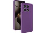 Avizar, Custodia In Silicone Softglow Per Xiaomi 14T, Fotocamera Protetta, Viola