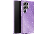 Avizar, Custodia In Silicone Scintillante Per Samsung S24 Ultra - Ultrasottile E Antiurto, Viola
