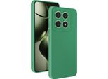 Avizar, Custodia In Silicone Softglow Per Xiaomi 14T, Fotocamera Protetta, Verde