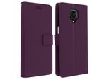 Xiaomi Redmi Note 9S / 9 Pro / 9 Pro Max Custodia Con Slot Per Schede - Viola