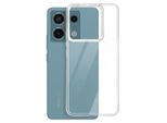 Mayaxess, Custodia Protettiva In Silicone Morbido Per Xiaomi Redmi Note 13 Pro 5G, Trasparente