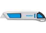Martor Coltello Di Sicurezza Con Rientro Lama, Secunorm 500, Cutter Professionale, Alluminio, Per Destrorsi E Mancini, Logistica, Gs