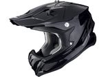 Scorpion VX-22 Air Solid Casco Da Motocross Colore: Nero, Taglia: M (57/58)