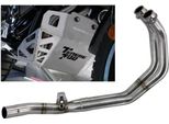 Collettore Decatalizzatore Gpr Racing Paracoppa In Titanio Per Yamaha Tenere 700 2021-2024