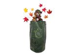 Sacco Per Compost Per Uso Domestico - Ø 45 X 80 Cm - Soluzione Di Compost Verde Sostenibile - Adatto Per Rifiuti Di Giardino E Cucina - Verde