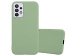 Cadorabo Custodia Per Samsung Galaxy A33 5G Custodia Protettiva In Verde Custodia Per Telefono Cellulare Tpu Silicone Custodia Cover