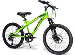 Jugendfahrrad HUFFY Gr. 34, grün, Fahrräder, Kinder, 34cm, 20 Zoll (50,80cm) hinten: 20 Zoll (50,80cm)