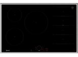 NEFF Flex-Induktions-Kochfeld T68SHV4L0, schwarz, B:80,2cm H:5,5cm T:52,3cm, Kochfelder, mit virtueller Twist Touch Bedienung