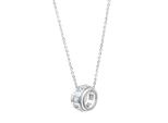 Kette Mit AnhäNger Celesta, Silber (Silbergrau), Halsketten, Damen, 42+3Cm, Silber 925 (Sterlingsilber), L: 45 B: 8Mm, GläNzend, B:8Mm