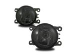 2X Fendinebbia Nsw Vetro Chiaro Nero Sinistra + Destra Set Per Ford