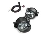 Fari Fendinebbia Vetro Chiaro H3 Lampadine + Cablaggio Per Vw Polo 9N 2001-2005