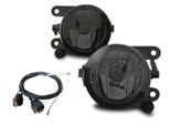 2X Fendinebbia Nsw Vetro Chiaro Nero Cablaggio HB4 L+R Per Skoda Citigo