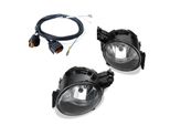 Fendinebbia Vetro Chiaro HB4 Lampadine + Cablaggio Per Seat Leon Ii 1P Toledo 5P