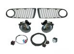 Fari Fendinebbia Originali Kufatec + Griglia + Cablaggio Set Per Vw New Beetle 1C