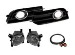 Fari Fendinebbia Originali Kufatec + Griglia + Cablaggio Set Per Audi A1 8X