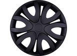 4X Coprimozzo Premium Design "Mika"" 14 Inch #52 In Nero Opaco"