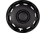 4X Coprimozzo Premium Design "Granit"" 15 Inch #75 In Nero Opaco"