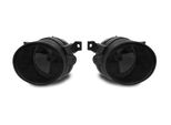 2X Fendinebbia Nero Fumo HB4 Sinistra + Destra Per Vw Amarok Up Jetta