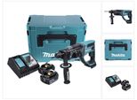 Makita Dhr 202 Rfj 18V Tassellatore Sds-Plus A Batteria In Valigetta Makpac + 2X Batterie 3,0 Ah + Caricatore