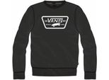 Vans Felpe Mn Full Patch Crew Ii, VN0A45CIBLK1, Taglia: 173