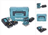 Levigatrice Orbitale A Batteria Makita Dbo 484 Rfj 18 V 112 X 102 Mm + 2X Batterie 3,0 Ah + Caricabatterie + Makpac