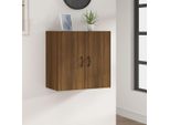 The Living Store Armadio A Muro Effetto Rovere Marrone 60X31X60 Cm Materiale Legno