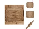 Vidaxl Corda Di Iuta Da 50 M Di Lunghezza E 6 Mm Di Spessore - Corde
